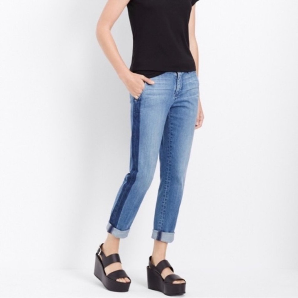 Vince Sunset Boulevard‎ Side Stripe Skinny
Medium Denim Trouser Wash Jeans 26